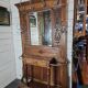 vestiaire avec console en noyer