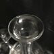 Set of 6 glasses and 1 carafe in style