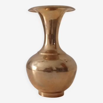 Vase vintage en laiton