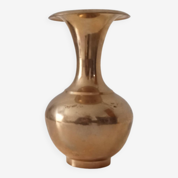 Vintage brass vase