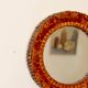Miroir suédois vintage en bois