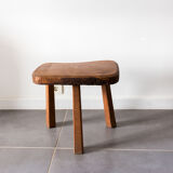 Wooden tripod stool