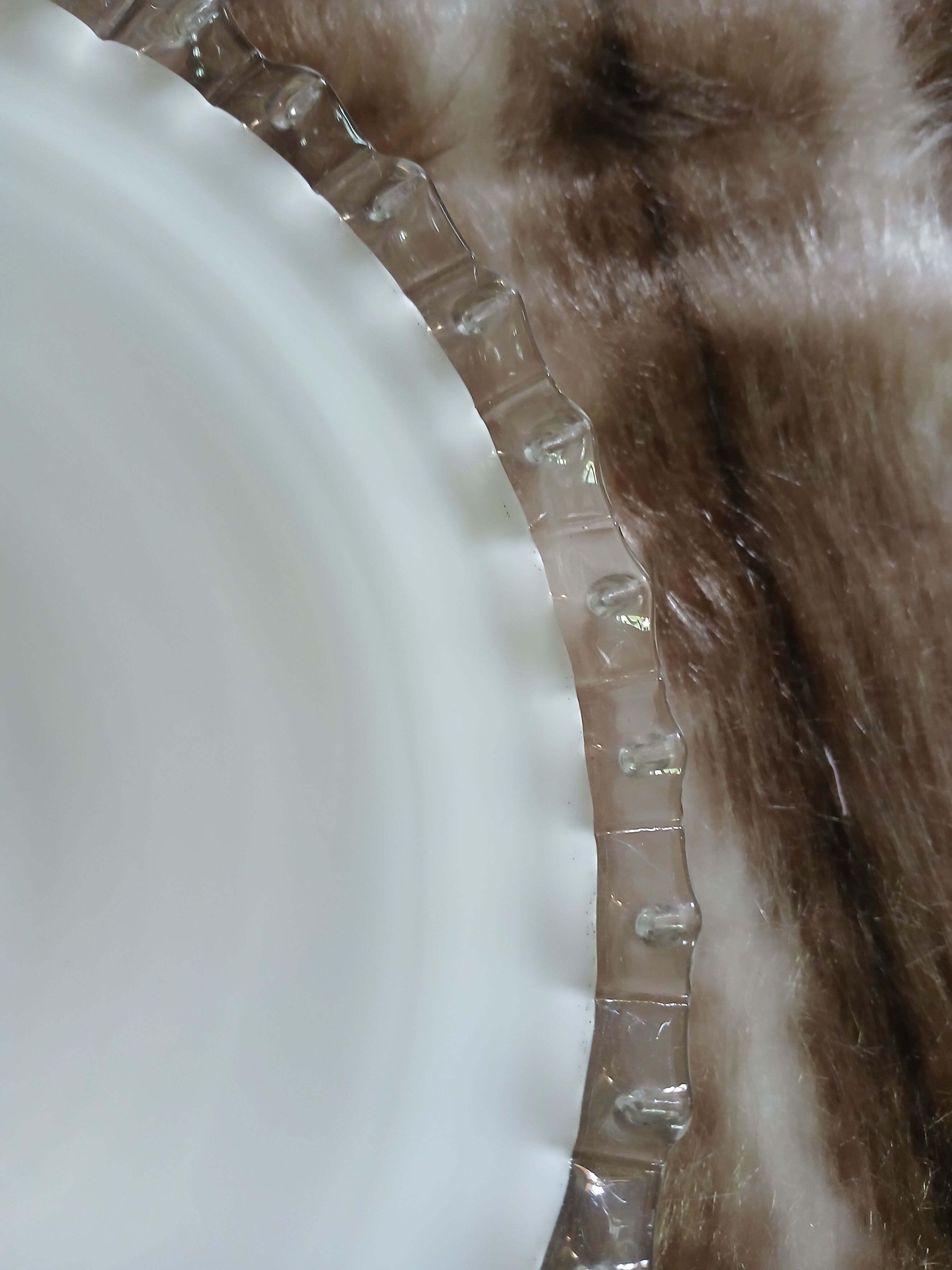 Old opaline lampshade/suspension