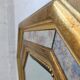 Vintage Deknudt regency mirror 70x80cm