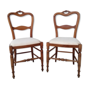 Paire de chaises Napoléon