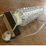 Crystal bedside lamp