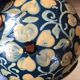 Glazed ceramic round vase Léon Elchinger