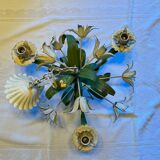 Chandelier flowers and foliage