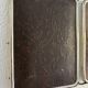 Vintage mirror 1900 triptych barber Le Solide Paris Art Nouveau - 21 x 50