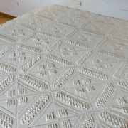 Couvre lit 2 personnes crochet fait main