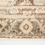 3x12 Brown & Beige Classic Persian Runner Rug, 90x379Cm