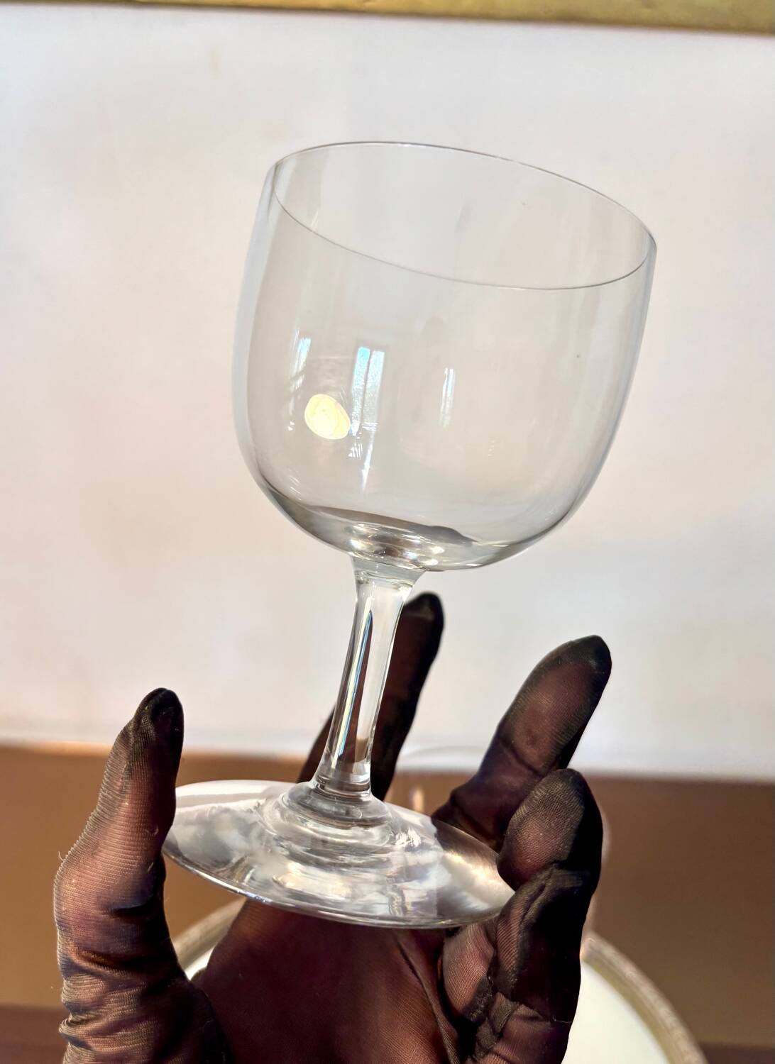2verres à vin et eau Baccarat m. Ballon