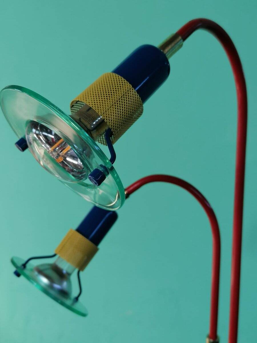 Multicoloured Floor Lamp, 1970s