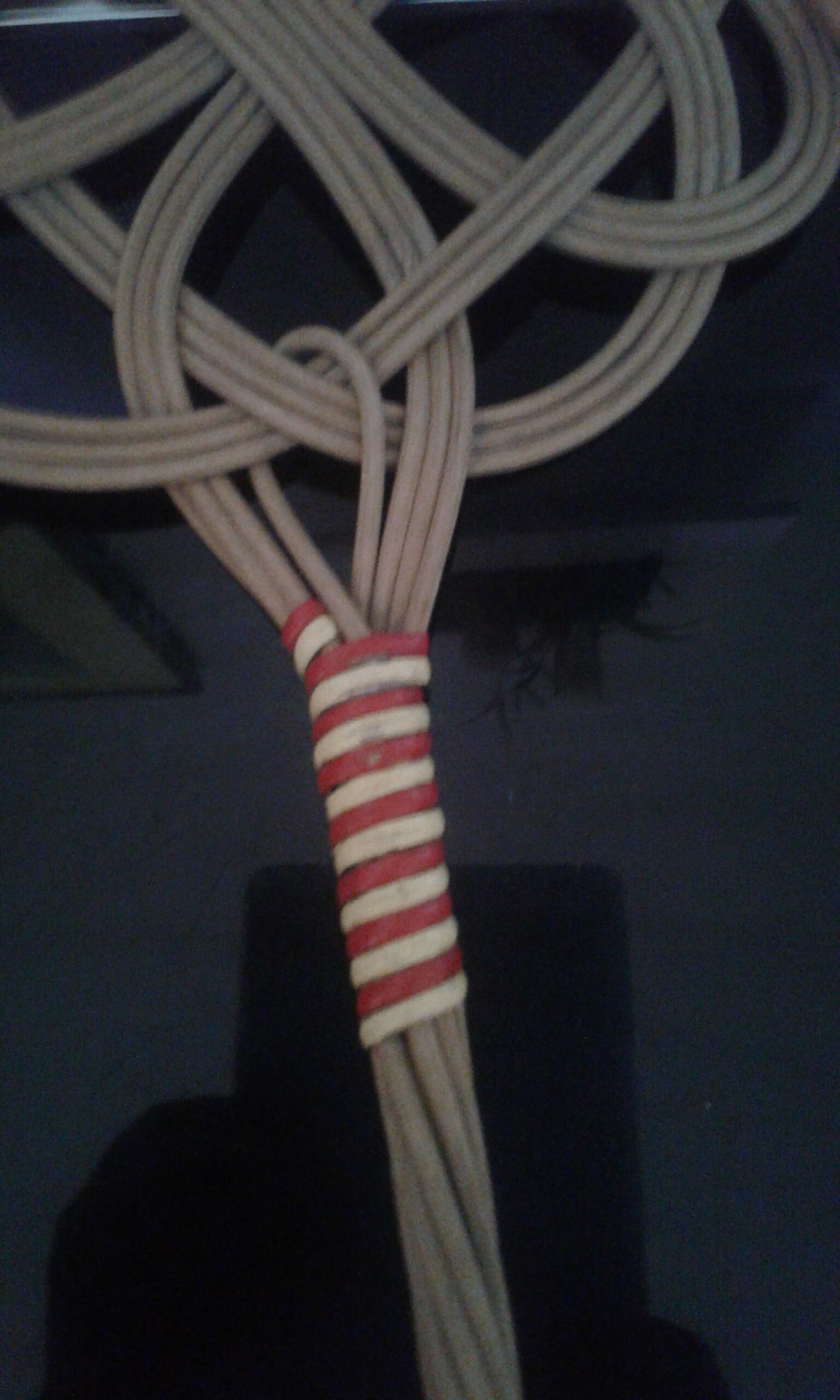 Set of tapes wicker carpet