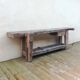 Solid wood workbench