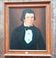 Oil painting, The Man in the Black Suit, anonymous late 19th century early 20th century.