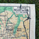 Old school map Vidal-Lablache – France, Relief of the Soil