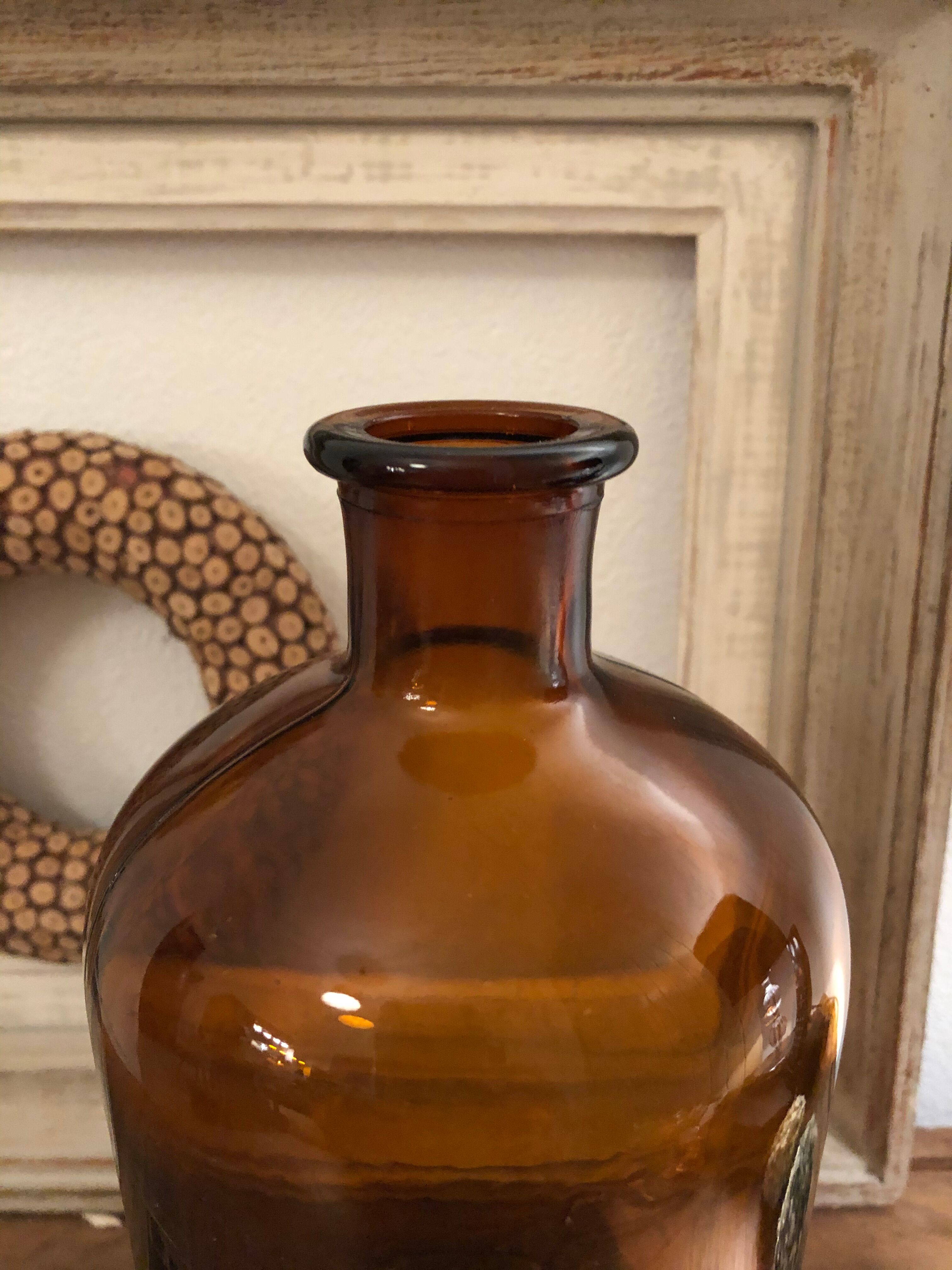 Amber flask
