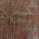 2x12 shades of pale orange vintage runner rug