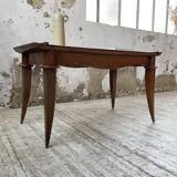 60s coffee table with pink mirror