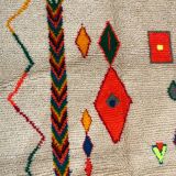 Handmade moroccan berber carpet 255 x 155 cm