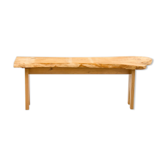 Chestnut Bench With Vee Legs