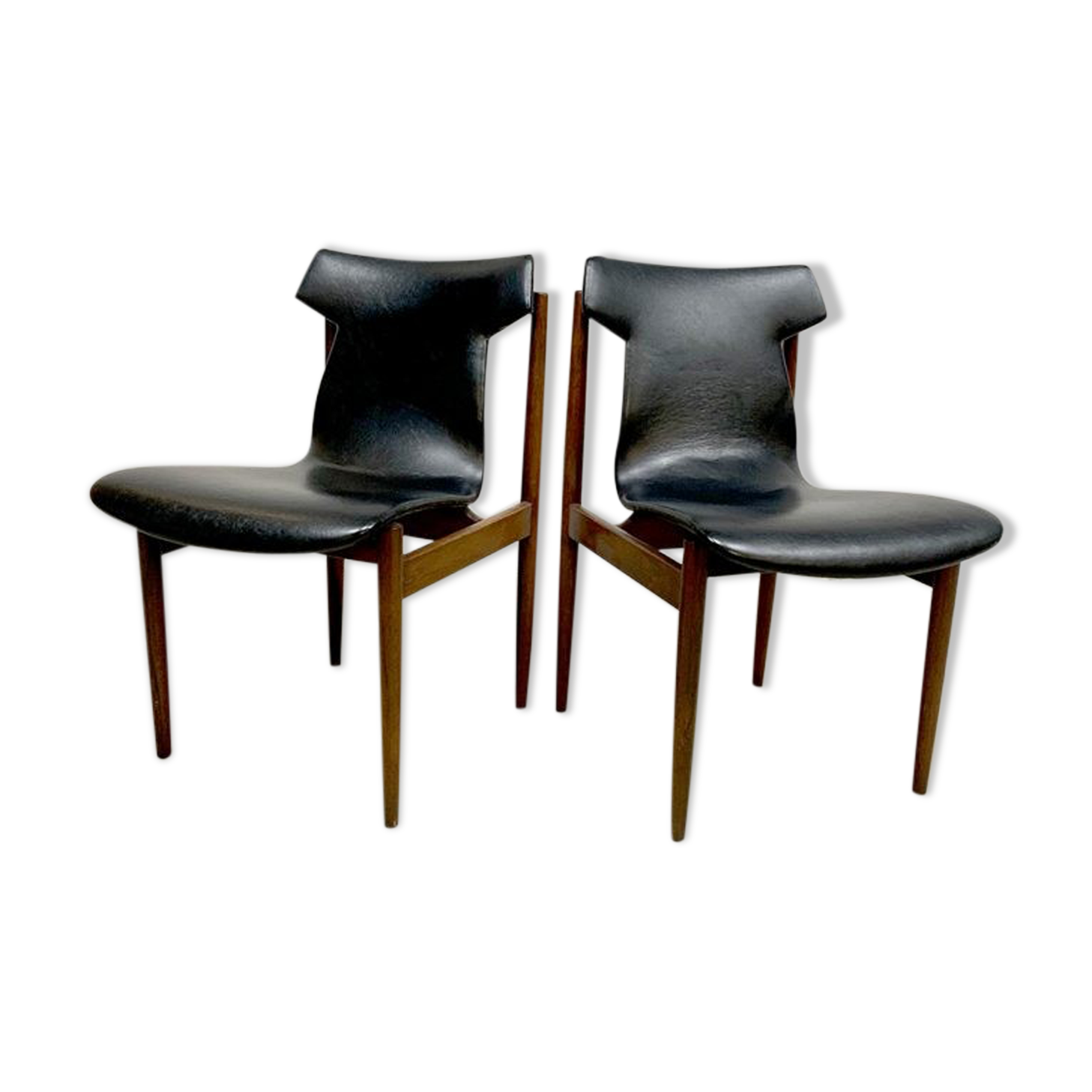 Set of 2 dining chairs by Inger Klingenberg for Fristho Franeker