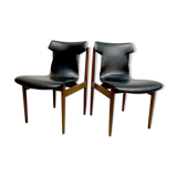 Set of 2 dining chairs by Inger Klingenberg for Fristho Franeker