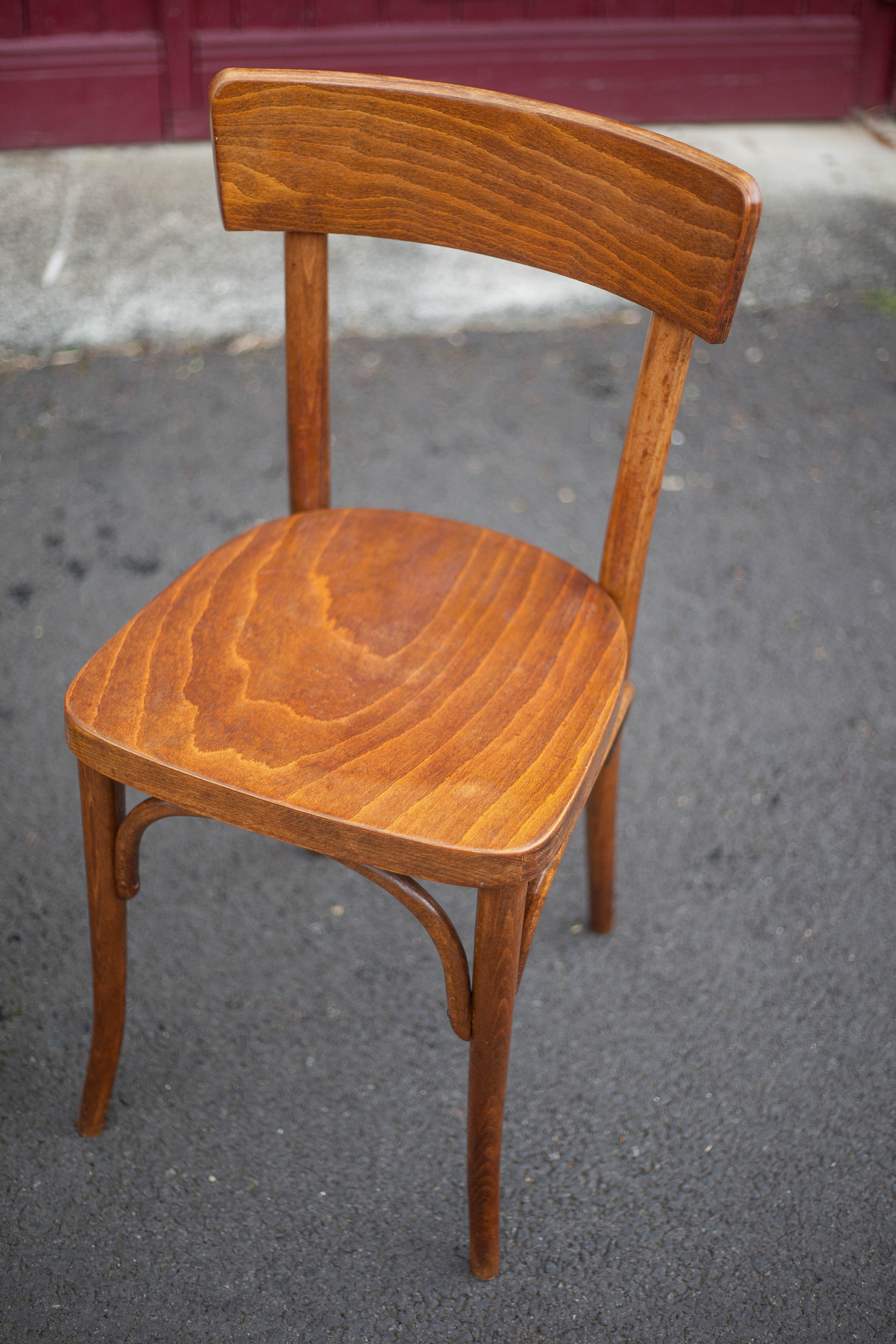 Pair of Thonet bistro chairs