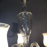 Lustre en verre de Murano circa 1950