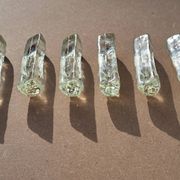 6 Vintage crystal knife holder