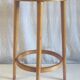 Tabouret de bar Baumann en bois massif années 50 60