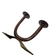 Art Deco style 2-armed candleholder, Germany, 1950s