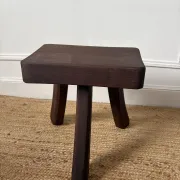 Brutalist tripod stool