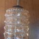Vintage glass pendant light