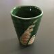 Green vase