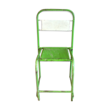 Chaise métallique vintage