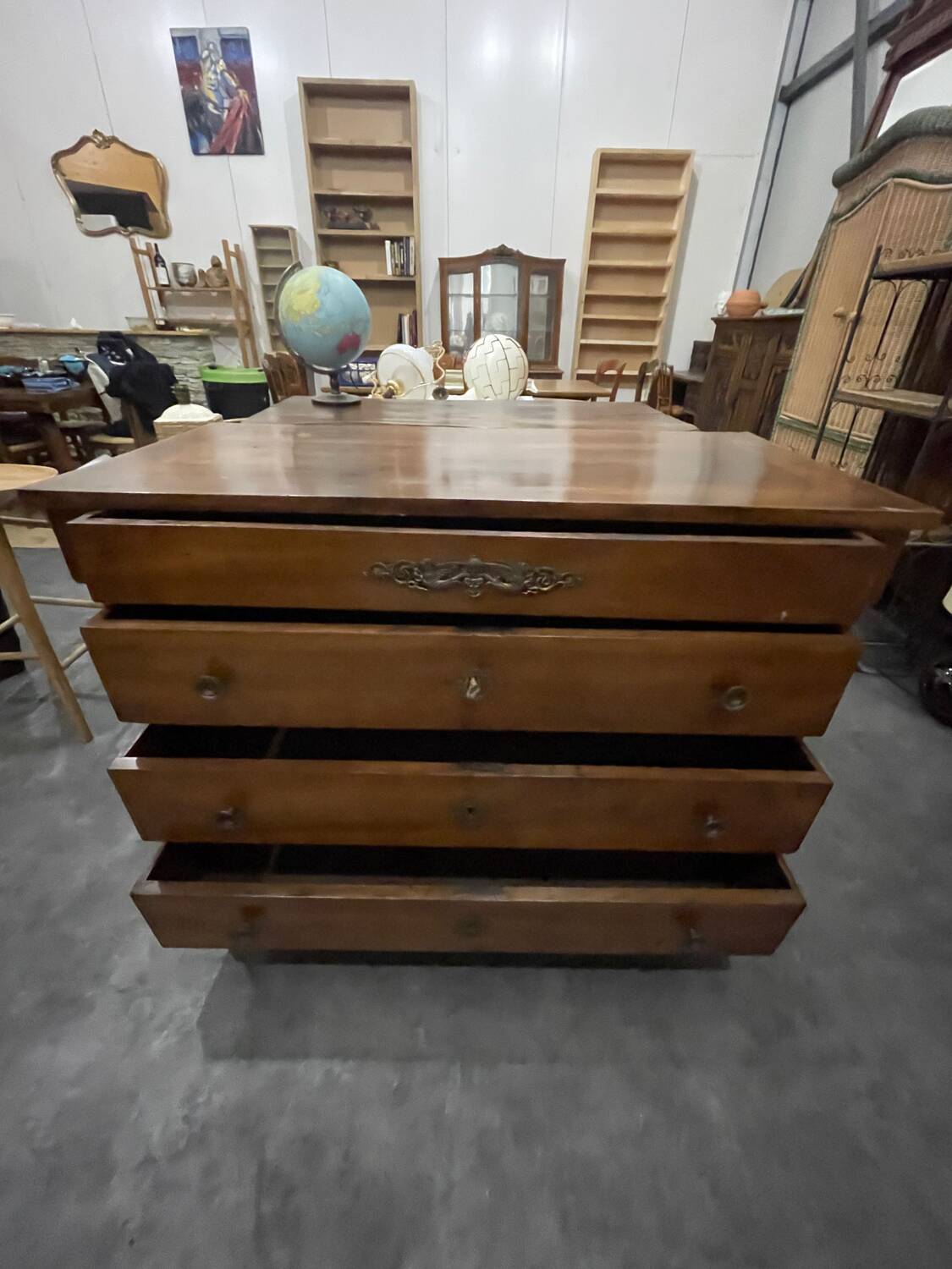 Empire period commode