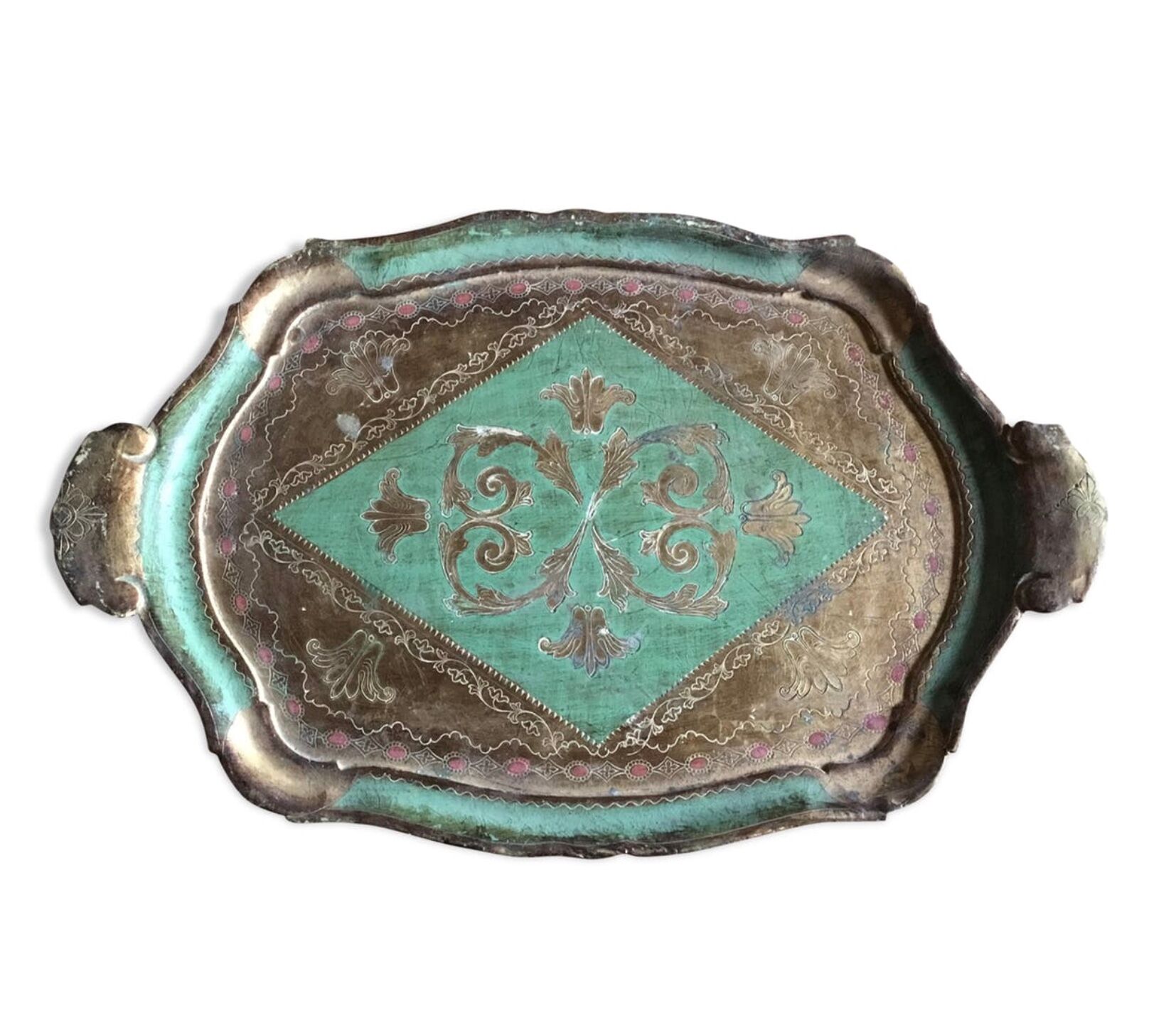 Vintage venetian tray