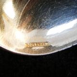 12 spoonfuls a moka boulenger art deco in silver metal modele suzy