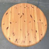 Vintage pine coffee table by Burchardt Nielsen, 1970s.