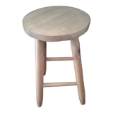 Pine wood stool
