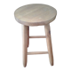 Tabouret en bois de pin