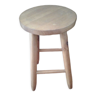 Pine wood stool