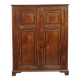 18th-Century Antique English 2-Door Cabinet