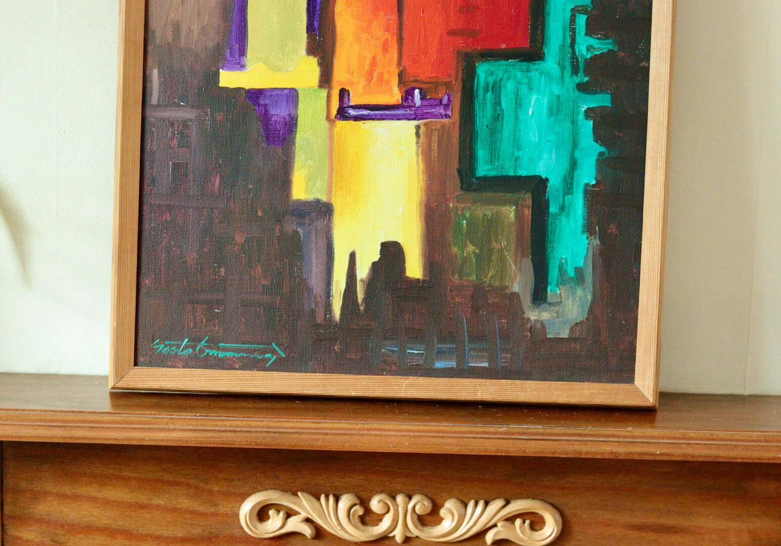 Non-figurative motif – Gösta Emming