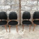 Set of 4 chairs model Pegasus edited by Baumann - 60s