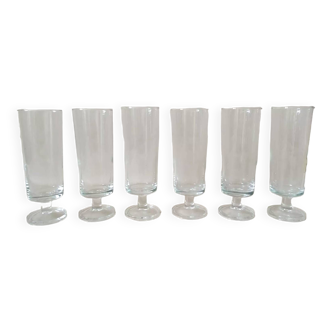 Set of 6 Luminarc Cavalier model flutes