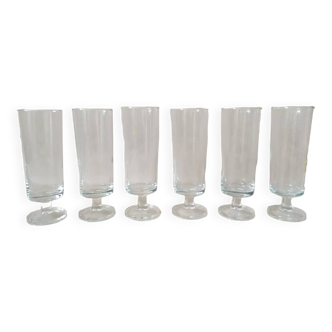 Set of 6 luminarc flutes, cavalier model