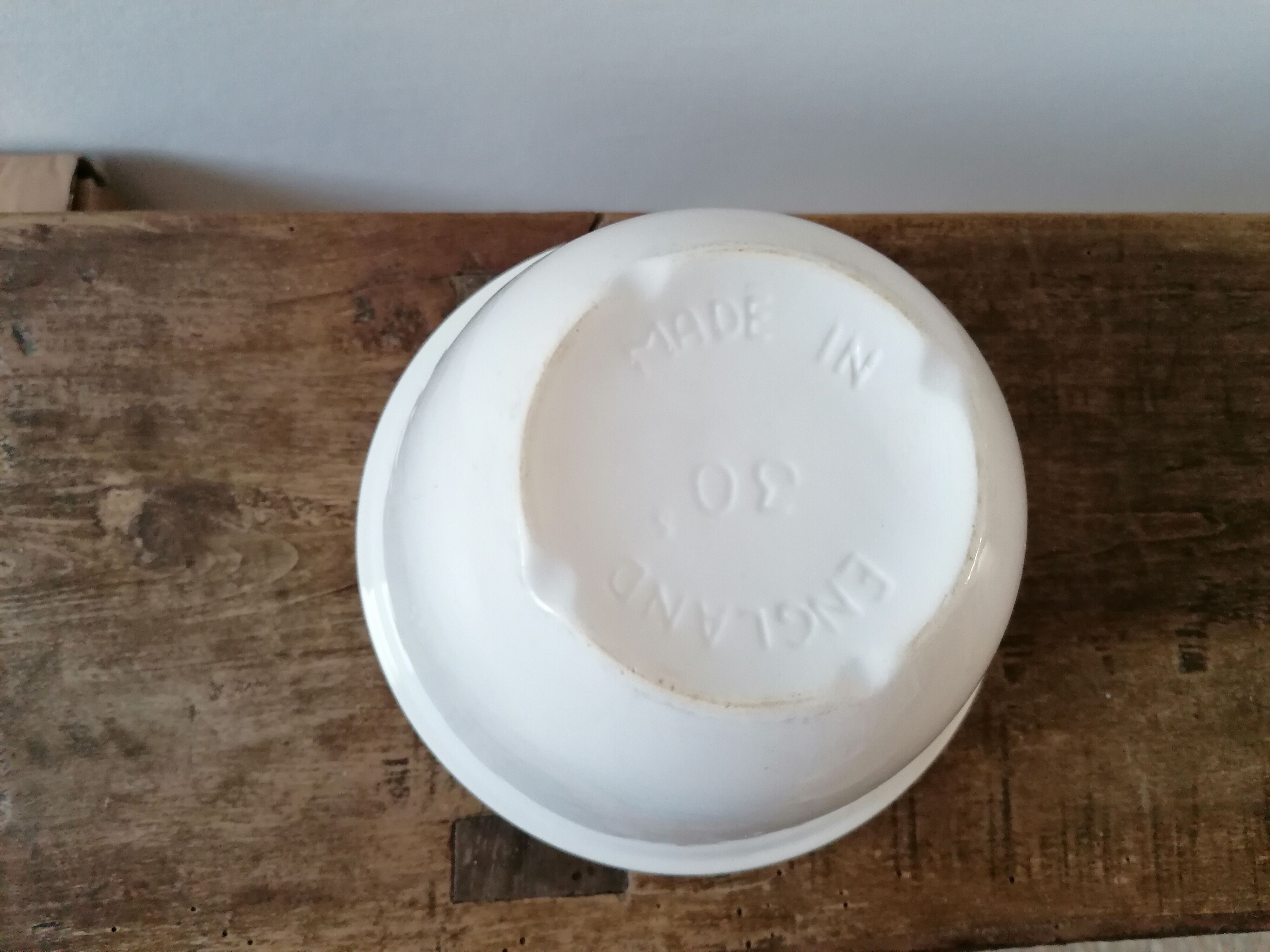 English terrine in earthenware